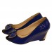Yasna's Casual Heel, Soft Foot Bed, Heel Type Wedges
